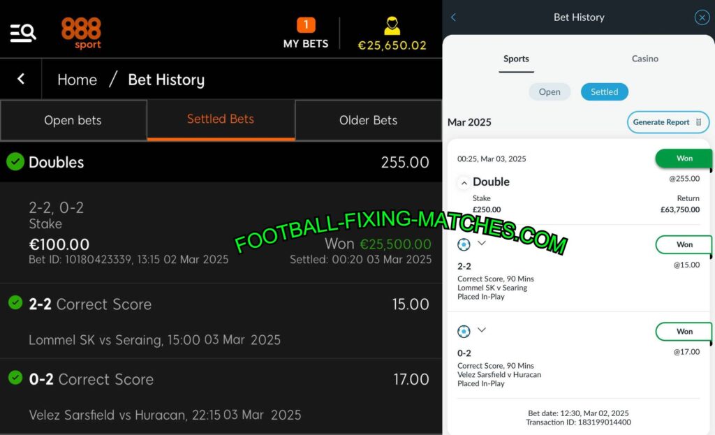 888 SPORT FIXED BETTING TIPS