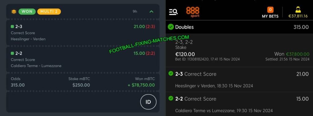 888 SPORT FOOTBALL FIXED MATCH