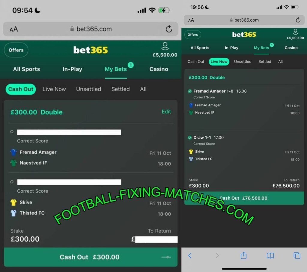 FIXING FOOTBALL TIPS CORRECT SCORE