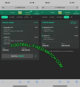 FOOTBALL FIXED MATCH TIPS 1X2 - CORRECT BETTING SCORE