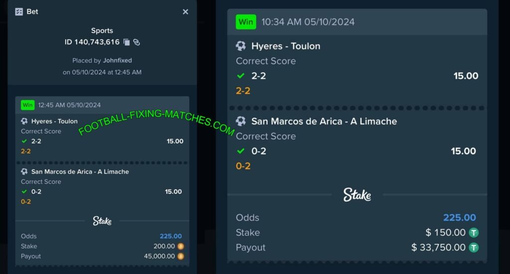 STAKE FOOTBALL FIXING MATCH TIPS