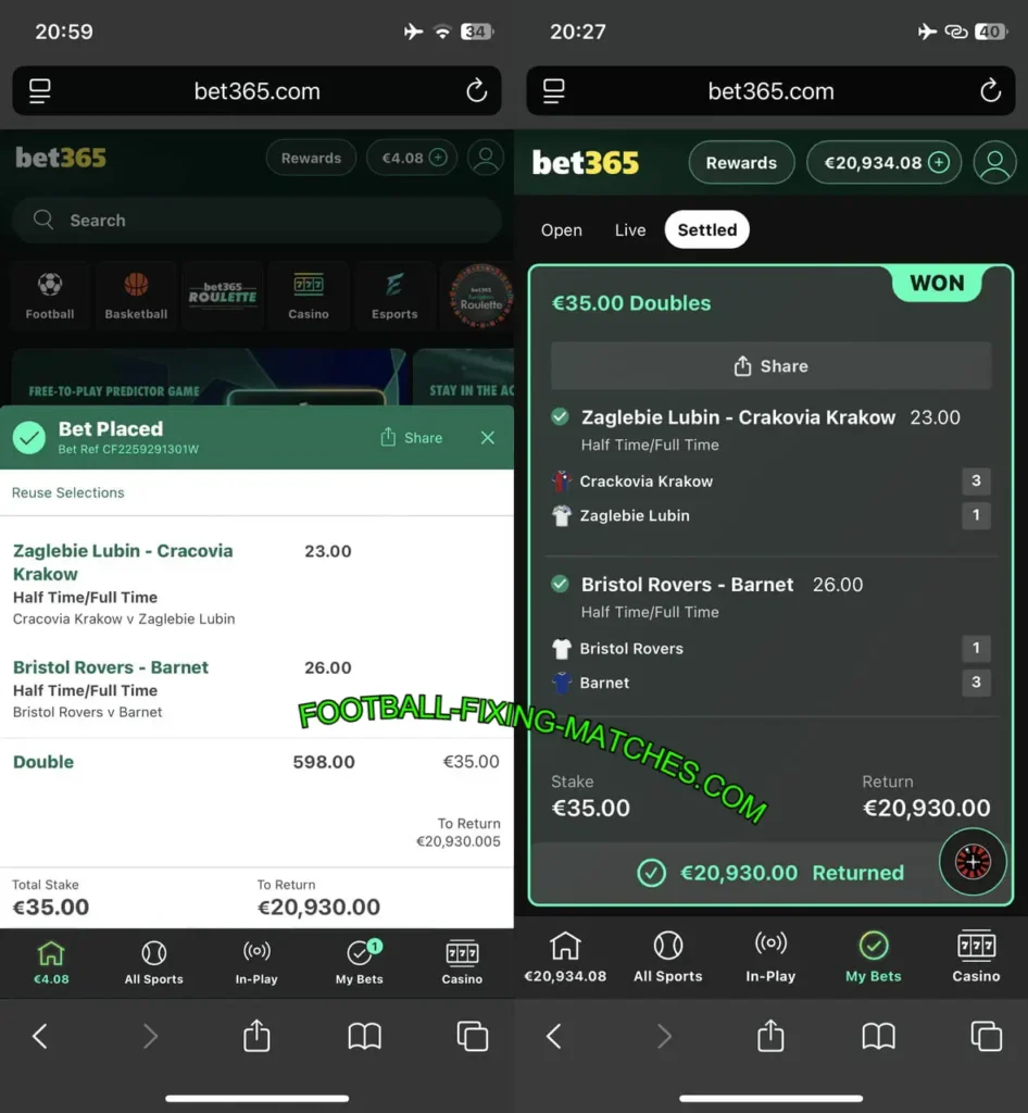 BET365 FIXED TIPS HTFT MATCH BET365 FIXED TIPS HTFT MATCH