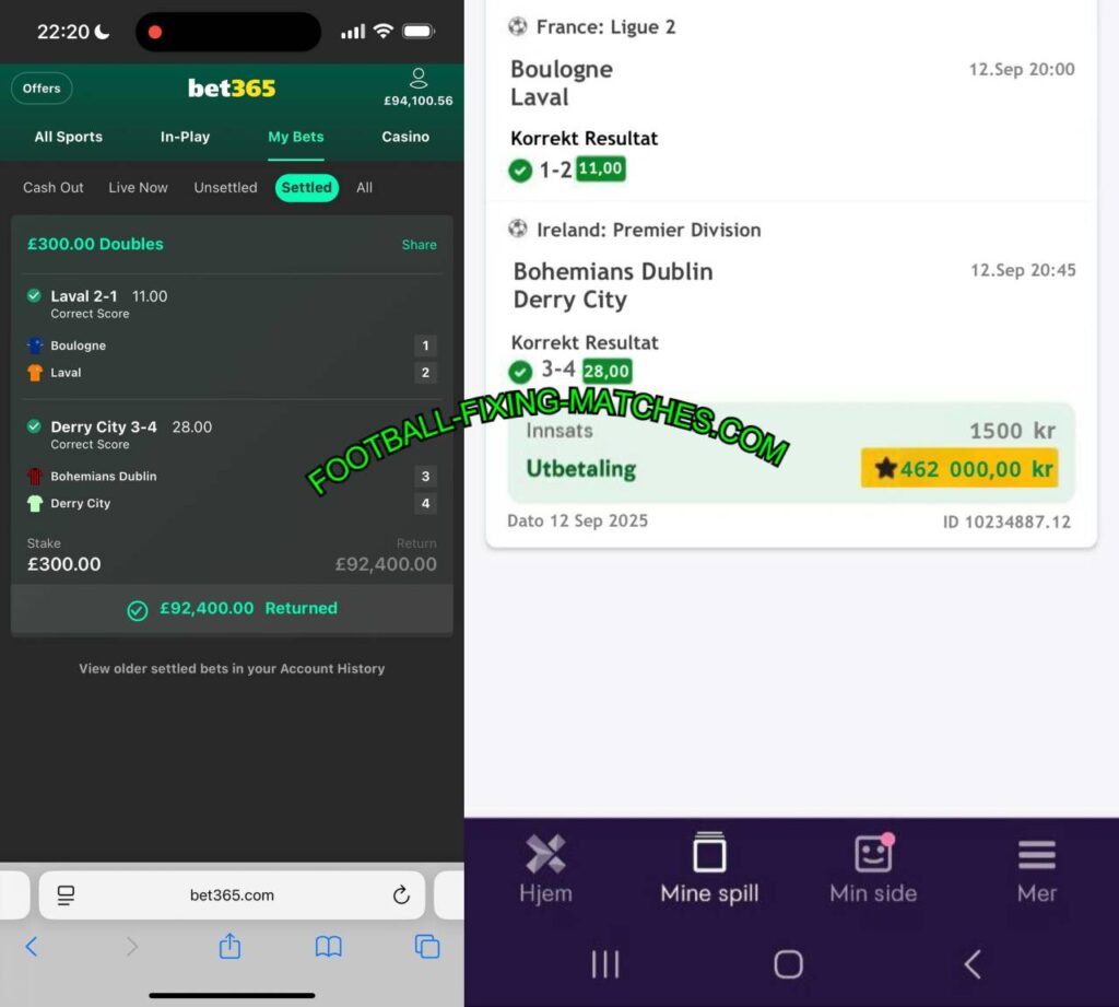 BET365 SURE FIXED MATCHES TIPS