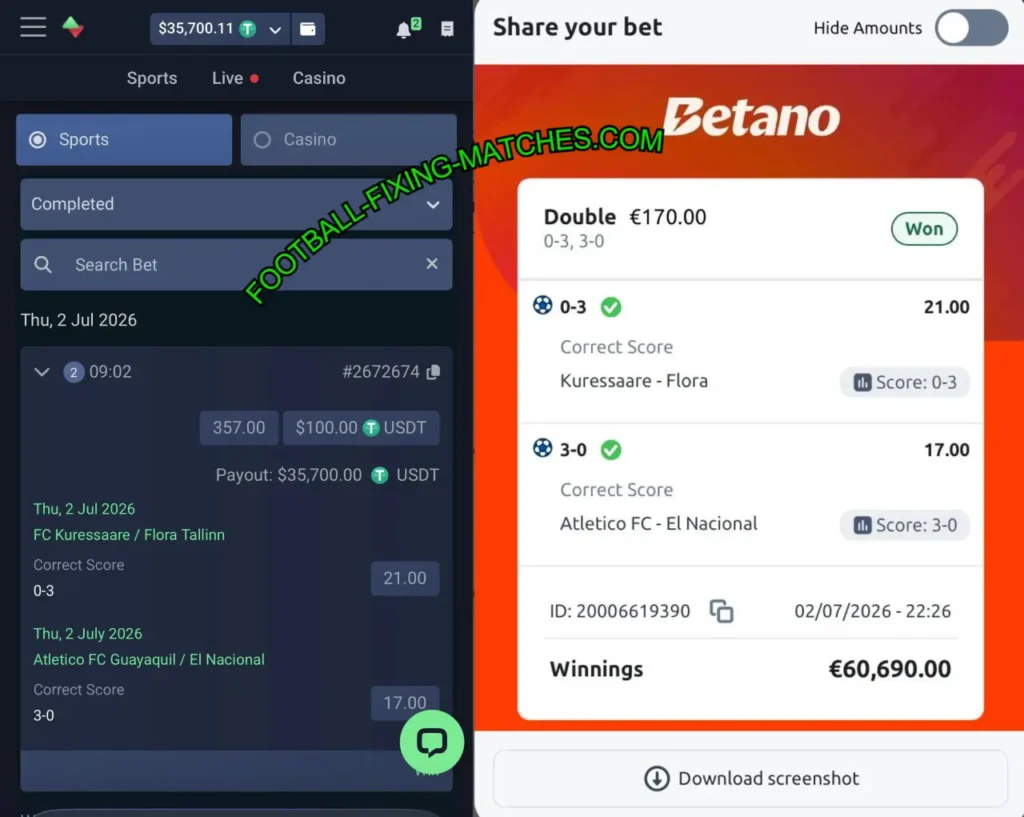 BETANO CORRECT SCORE MATCHES BETANO CORRECT SCORE MATCHES