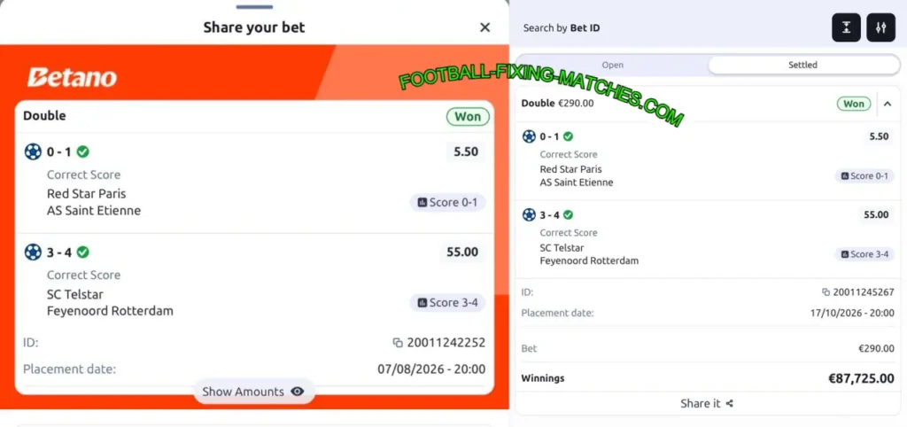 BETANO SURE CORRECT SCORE MATCH BETANO SURE CORRECT SCORE MATCH