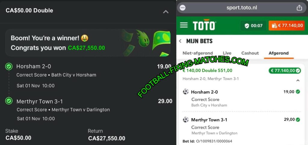 FANDUEL SURE FIXED MATCHES TIPS