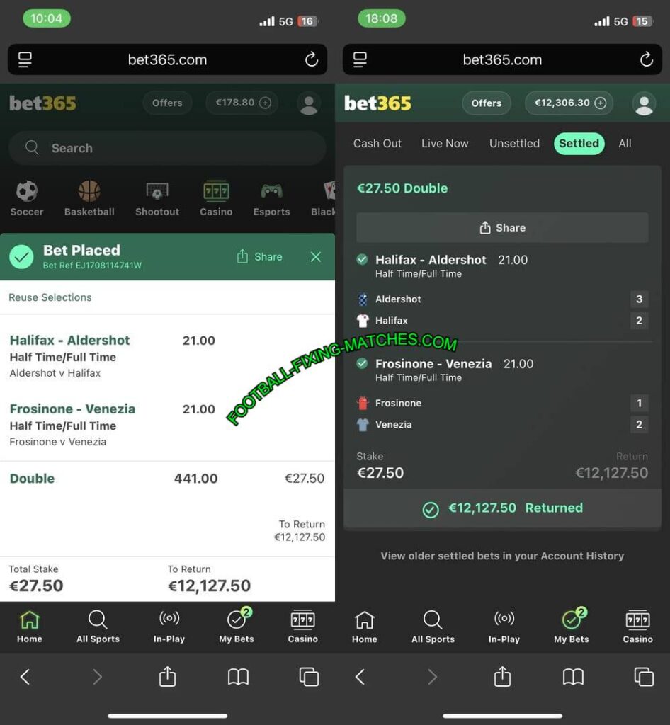 FIXING BET365 SOCCER MATCHES FIXING BET365 SOCCER MATCHES