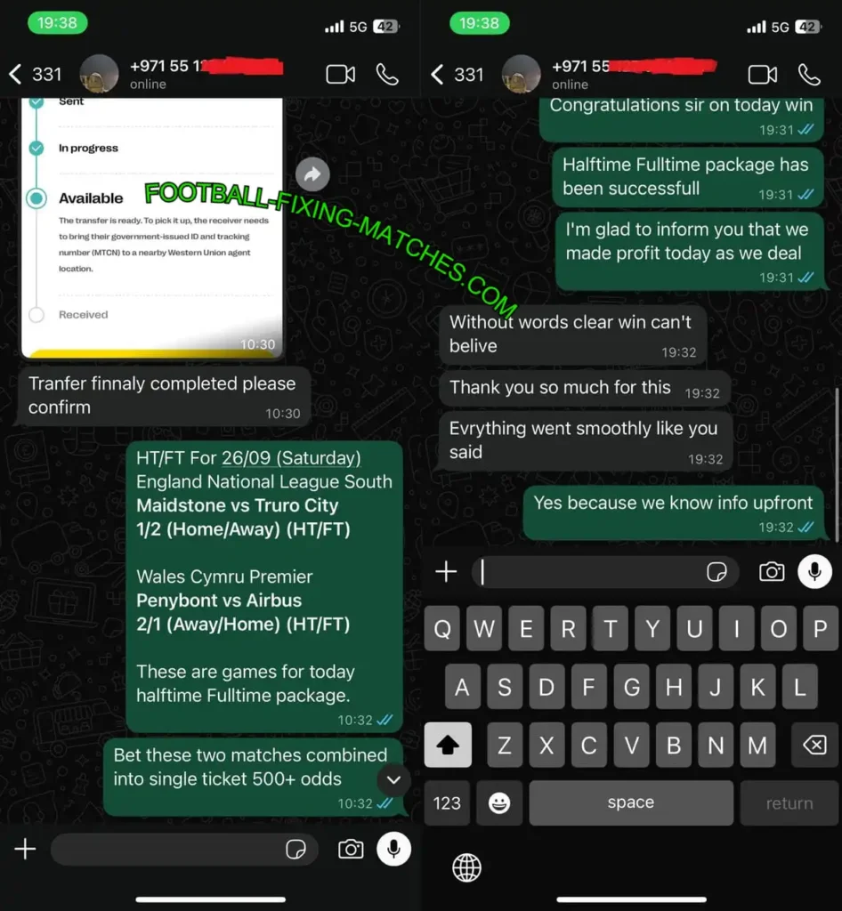FIXING MATCHES ON TELEGRAM FIXING MATCHES ON TELEGRAM