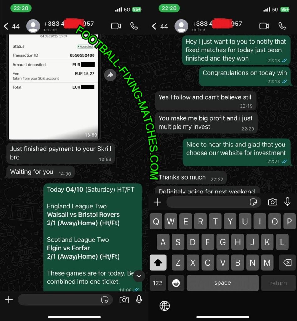 FIXING SOCCER BETTING TIPS HTFT WHATSAPP