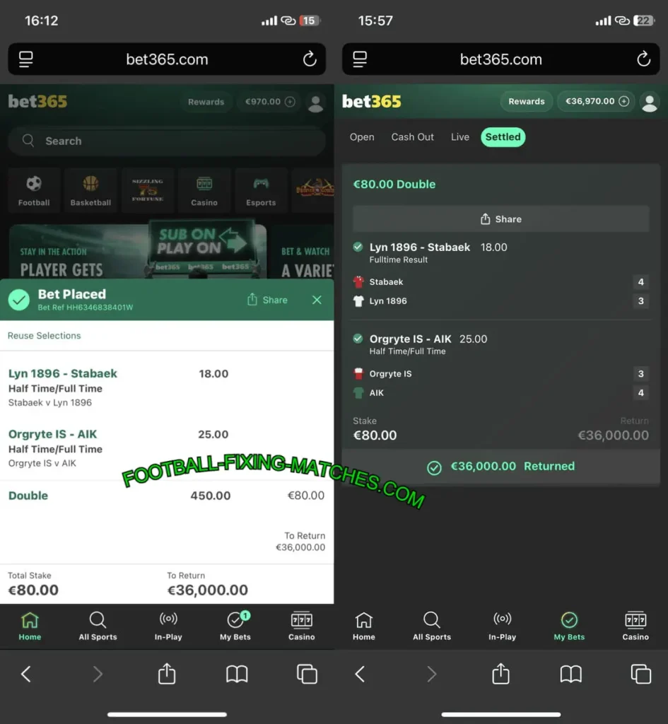 MATCH FIXING FOOTBALL BETS MATCH FIXING FOOTBALL BETS