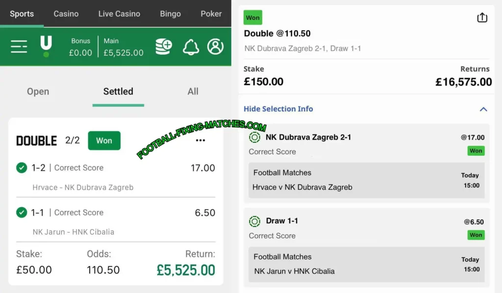 UNIBET CORRECT SCORE BETTING TIPS