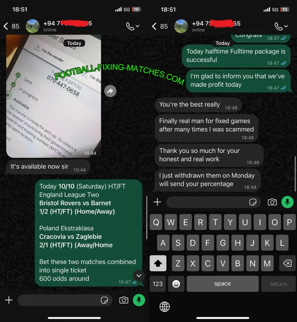 WHATSAPP MATCHFIXING TIPS WHATSAPP MATCHFIXING TIPS
